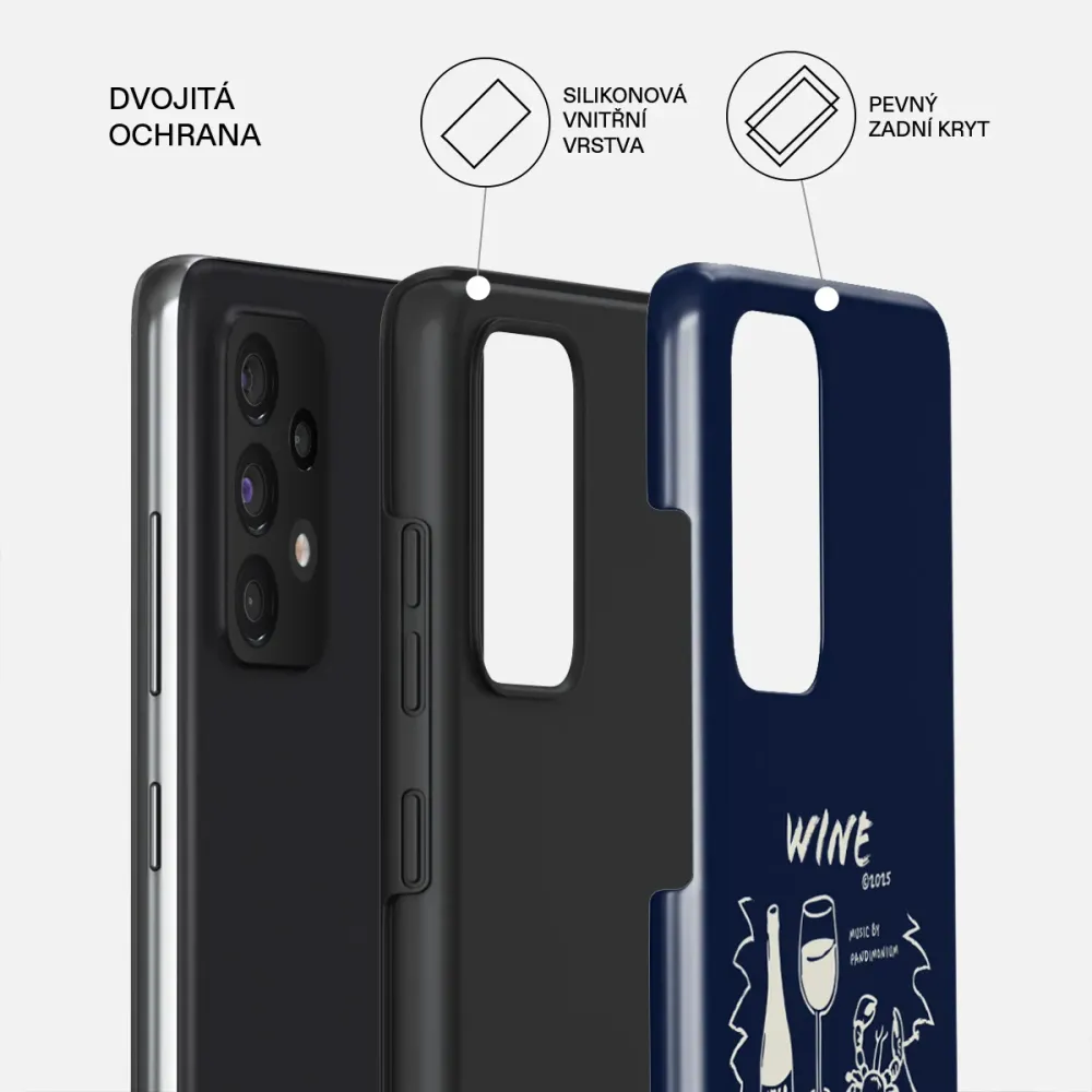 Wine & Dine - Samsung Galaxy A52 / A52S 4G / 5G Kryt