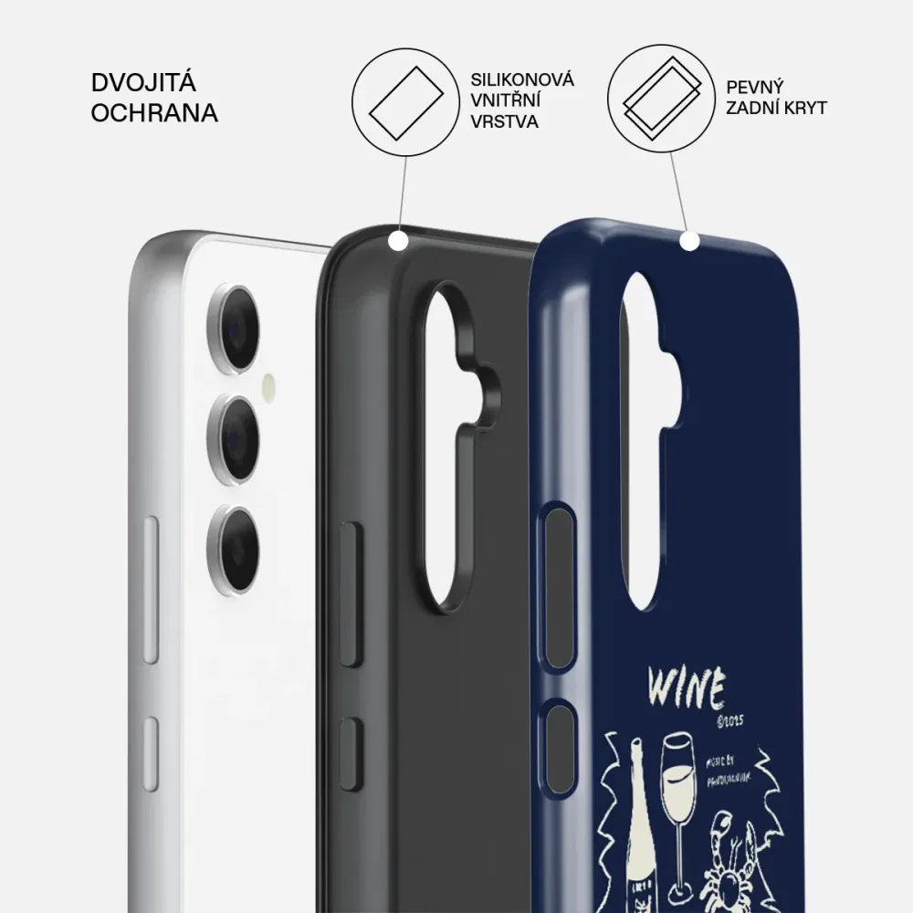Wine & Dine - Samsung Galaxy A55 Kryt
