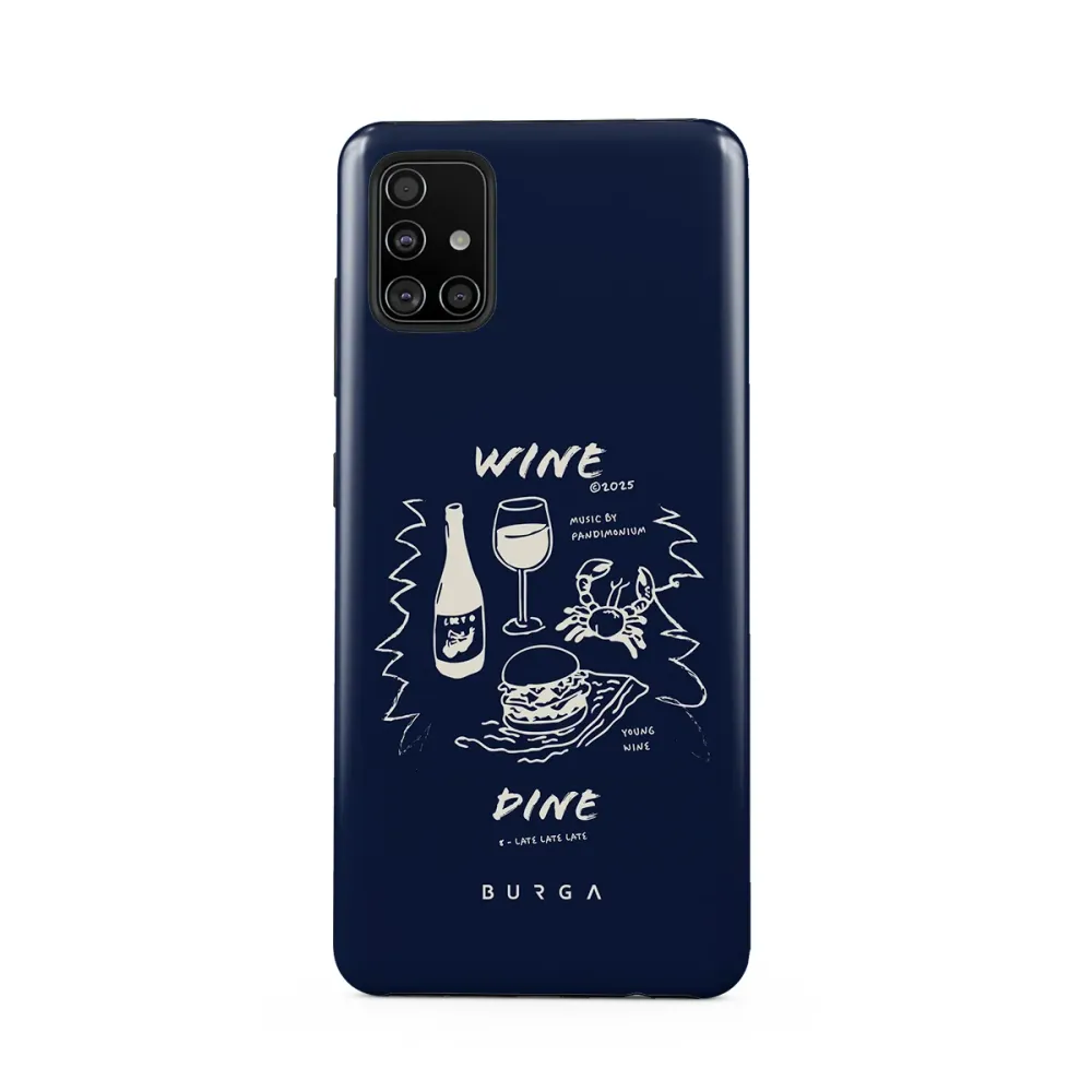 Wine & Dine - Samsung Galaxy A71 4G Kryt