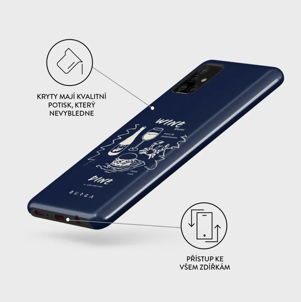 Wine & Dine - Samsung Galaxy A71 4G Kryt