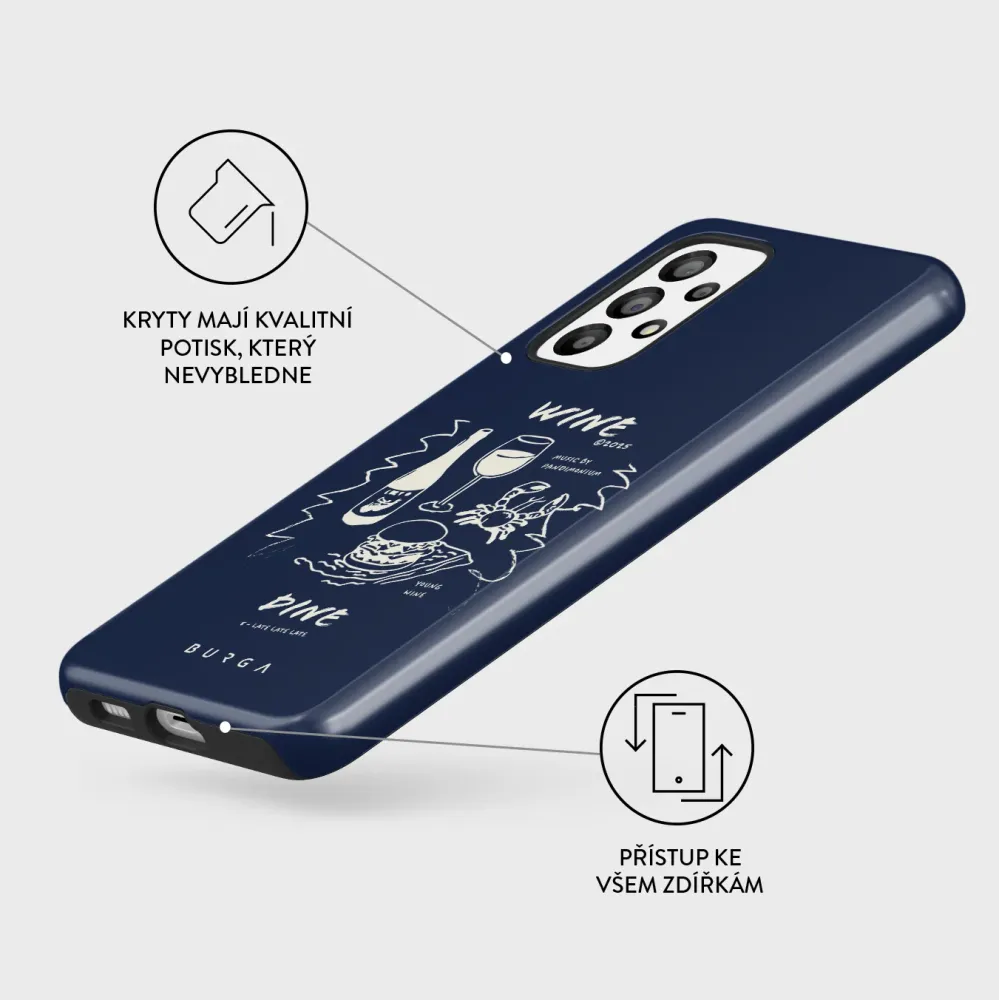 Wine & Dine - Samsung Galaxy A73 Kryt