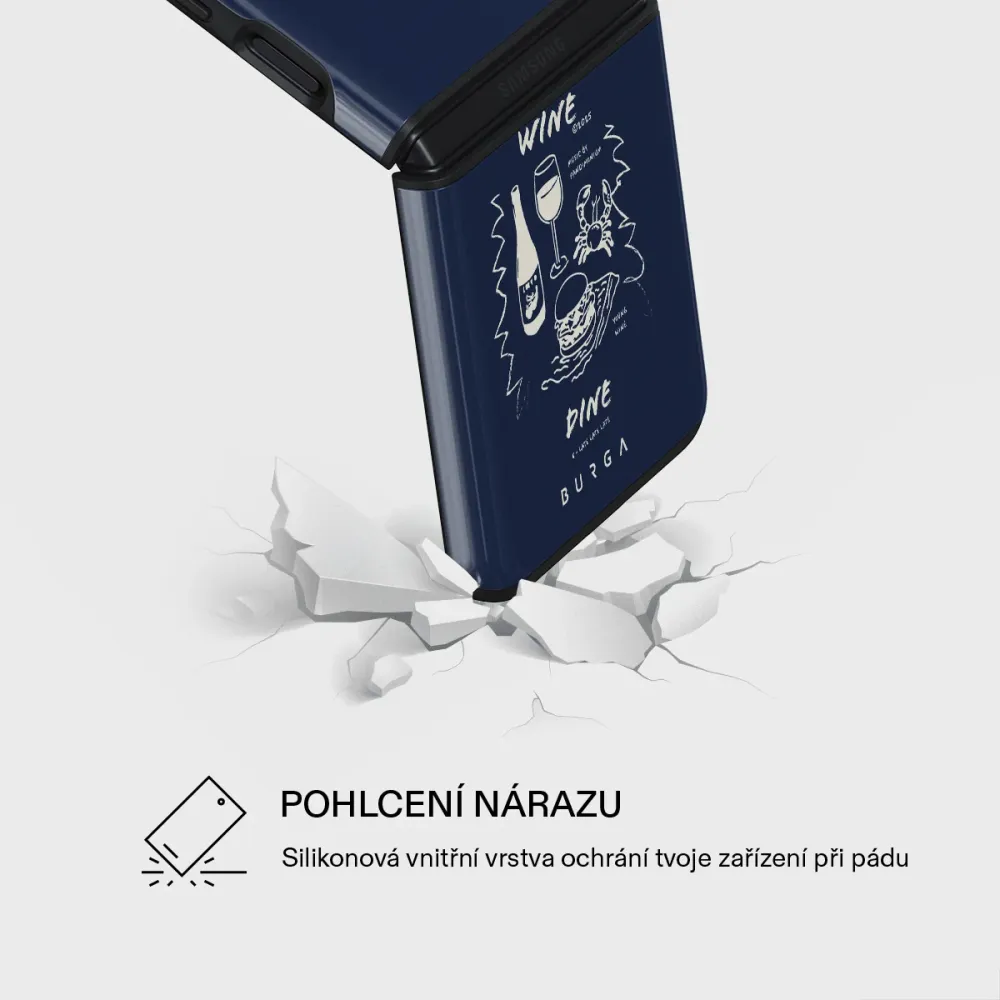 Wine & Dine - Samsung Galaxy Z Flip 3 Kryt