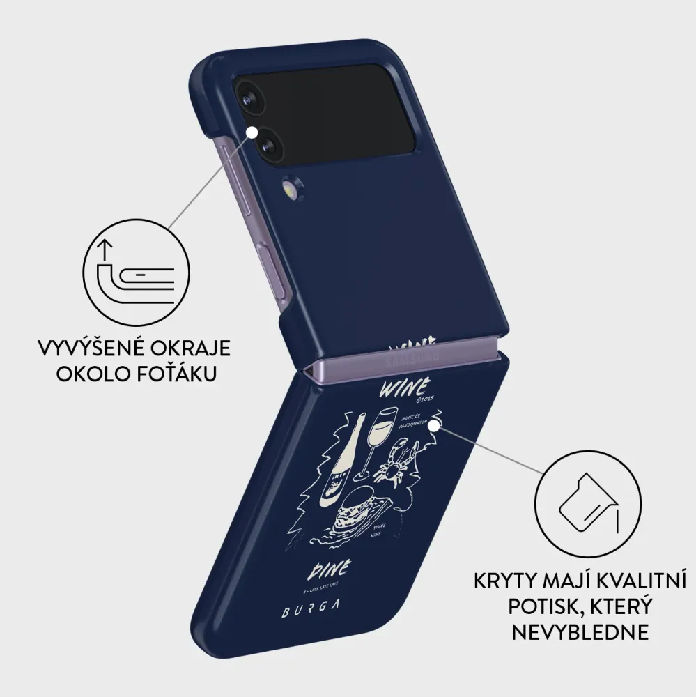 Wine & Dine - Samsung Galaxy Z Flip 4 Kryt