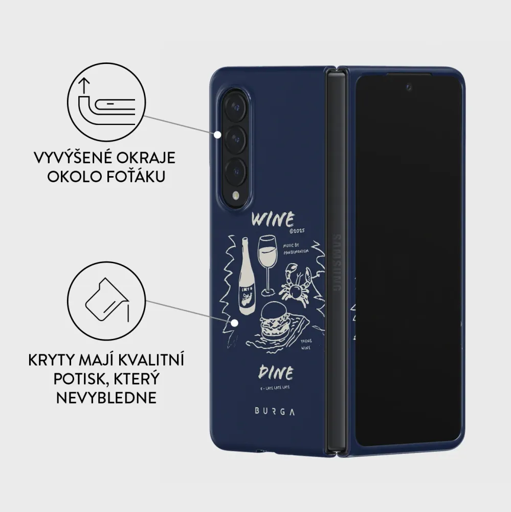 Wine & Dine - Samsung Galaxy Z Fold 3 Kryt