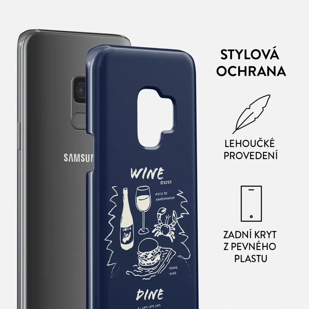 Wine & Dine - Samsung Galaxy S9 Kryt