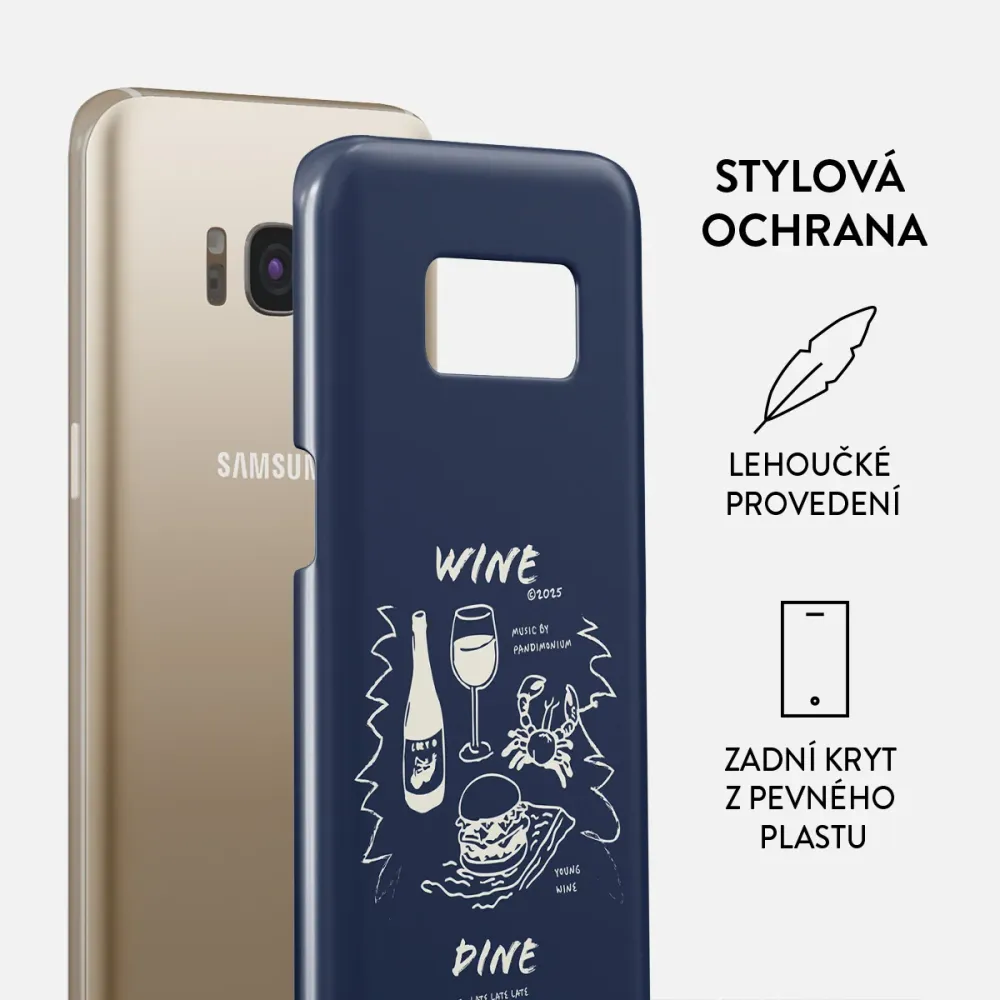 Wine & Dine - Samsung Galaxy S8 Kryt