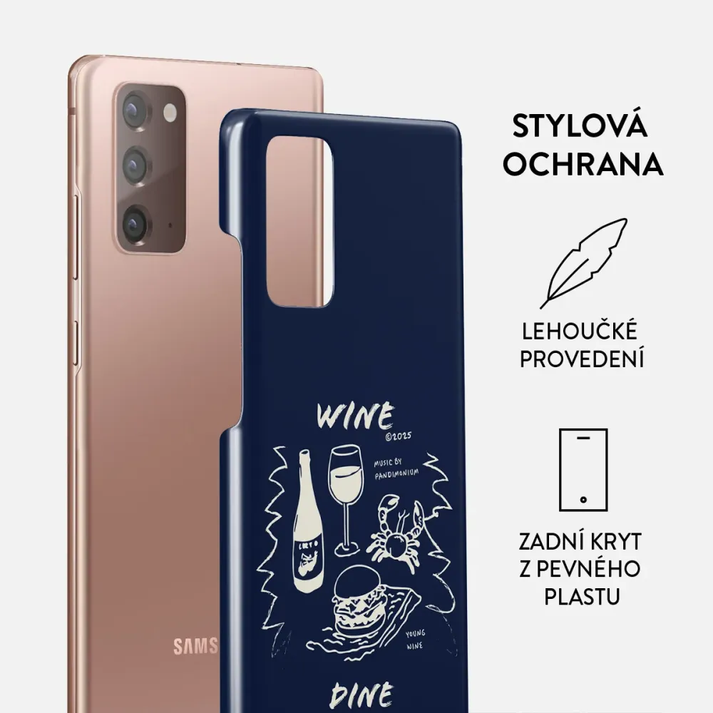 Wine & Dine - Samsung Galaxy Note 20 4G / 5G Kryt
