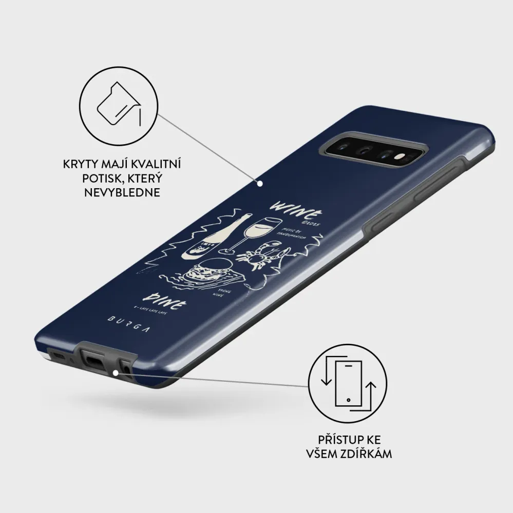 Wine & Dine - Samsung Galaxy S10 4G Kryt