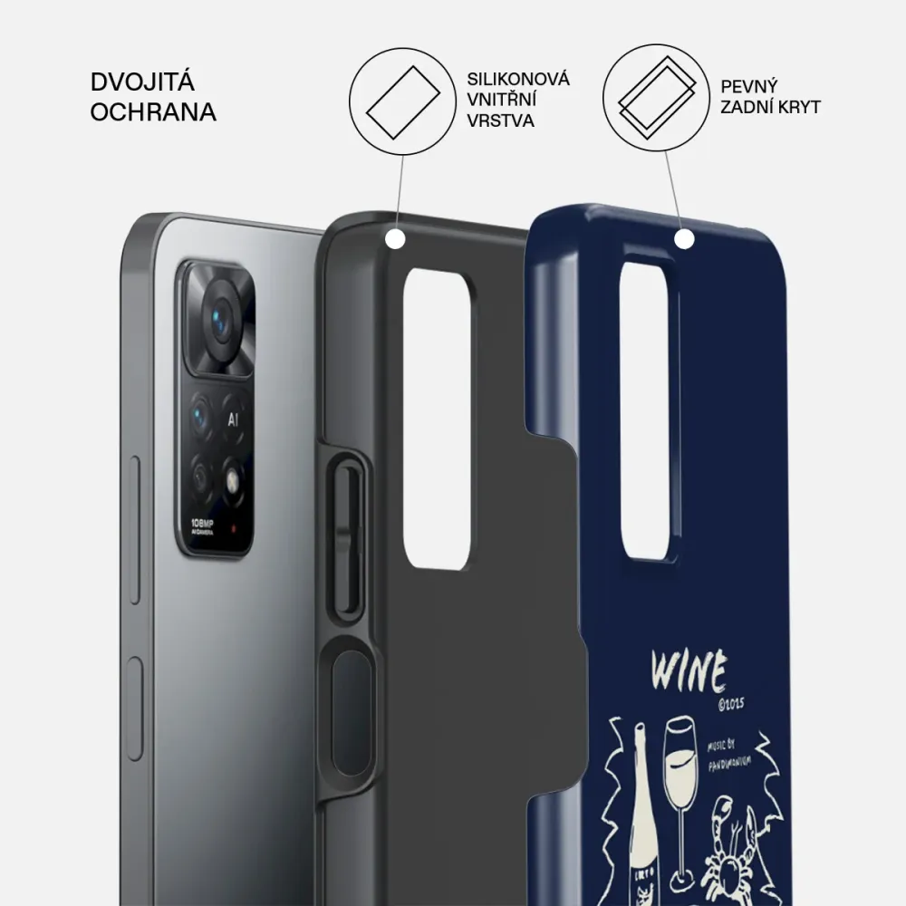 Wine & Dine - Xiaomi Redmi Note 11 Pro+ Kryt