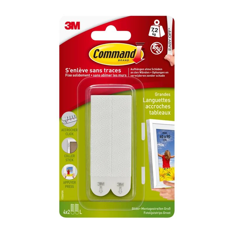 Command™ Bilder-Montage Strips L 17206 | Karton (10 Packungen)