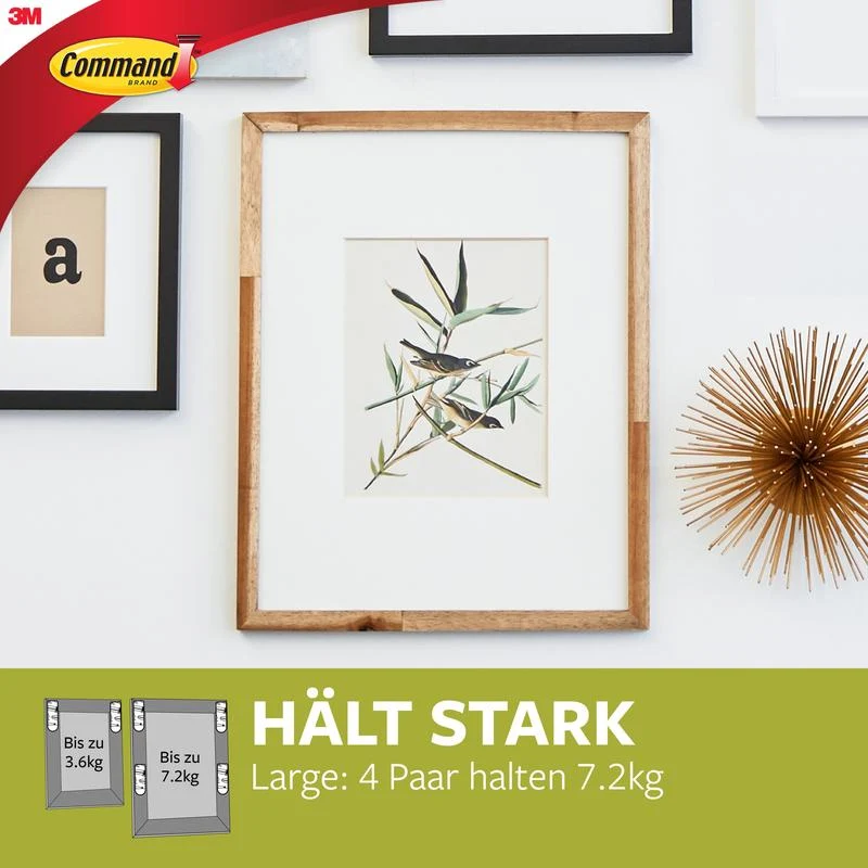 Command™ Bilder-Montage Strips L 17206 | Karton (10 Packungen)