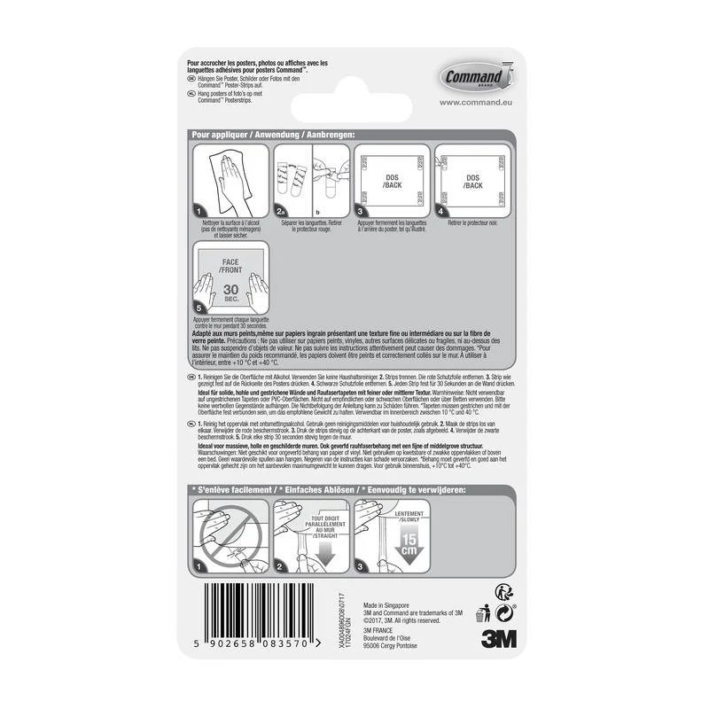 Command™ Poster-Strips 17024 | Packung (1 Stück)