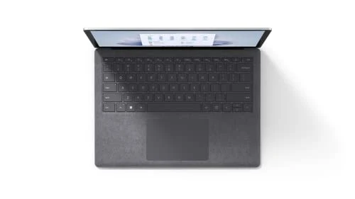Microsoft Surface Laptop 5, 13,5palcový notebook (Intel Core i5, 8 GB RAM, 512 GB SSD, Win 11 Home) Platinum, poháněný pla...