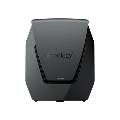 Synology Desktop Dual Band WiFi 6 Router, WRX560 Amazon