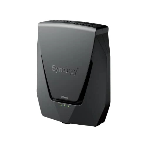 Synology Desktop Dual Band WiFi 6 Router, WRX560 Amazon