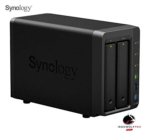 Synology DS718+ 6GB NAS 8TB (2x4TB) IronWolf Pro Amazon