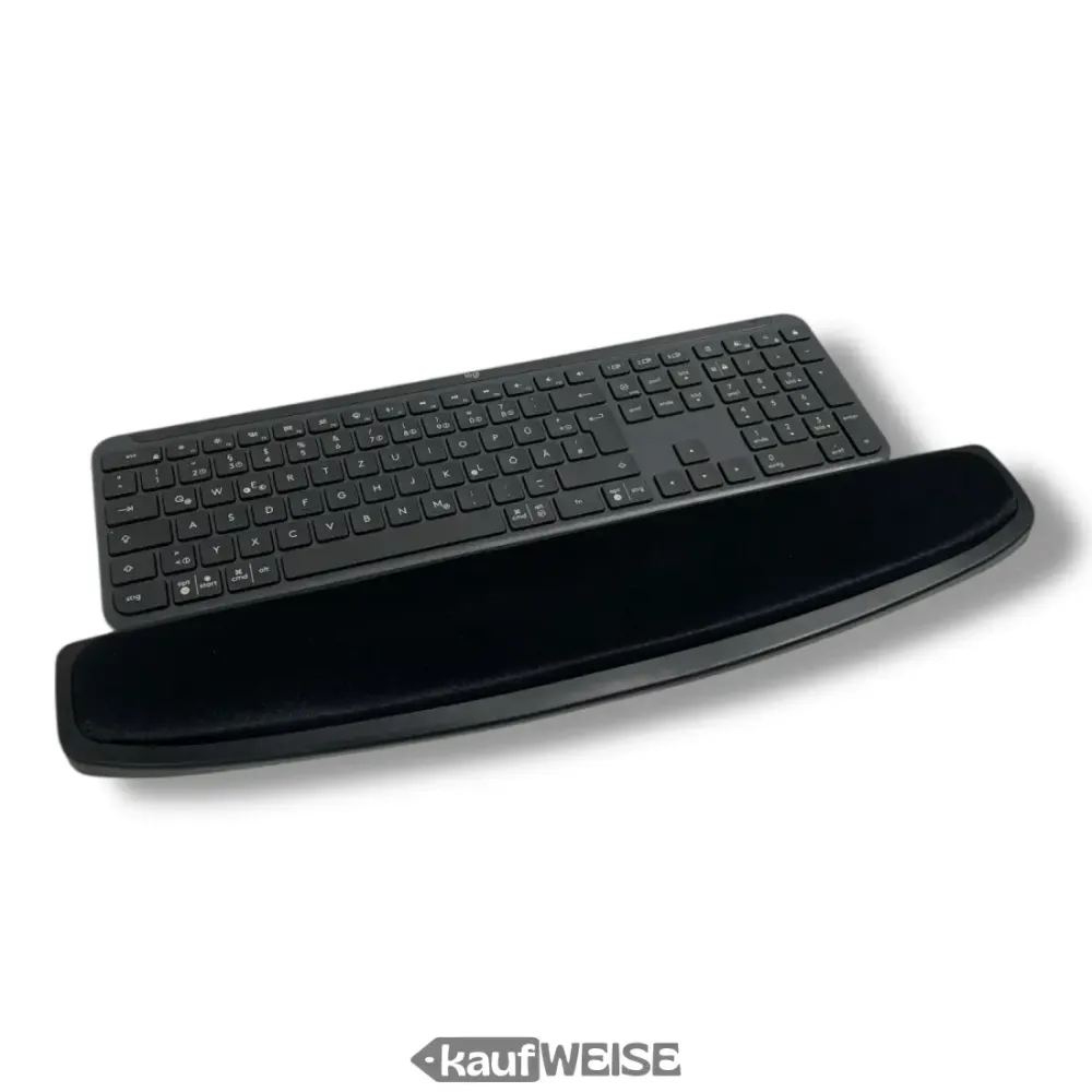 SIGMA Gelová opěrka zápěstí KWG-1500 (46,5 cm) | Ergonomická opěrka zápěstí pro klávesnice | Protiskluzová