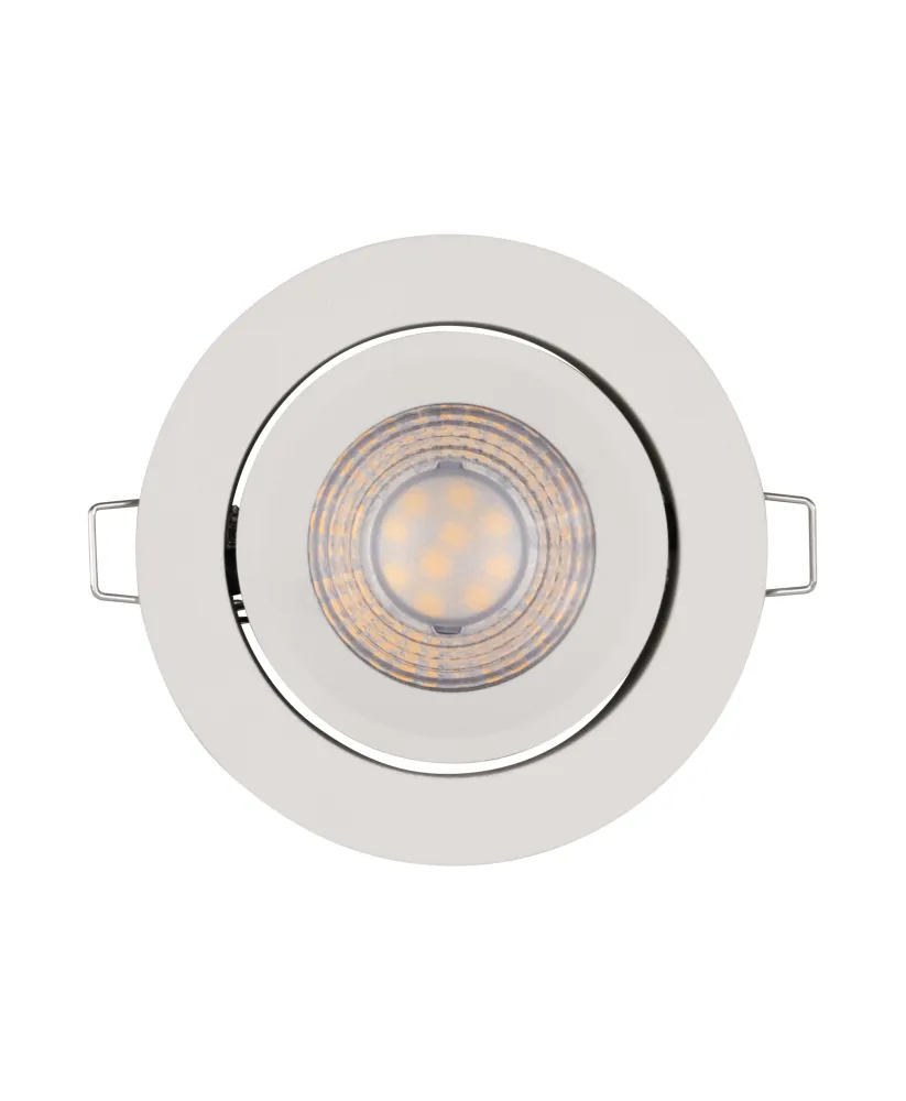 3 ks stmívatelné LED stropní bodovky 5W bílé, teplá bíla OSRAM