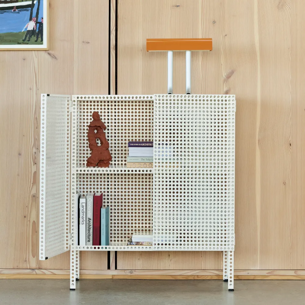 Komoda Perforated, Wine Red