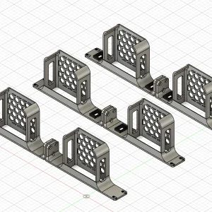 Bluetooth 5.3 Support de rack de 19 pouces pour UniFi Audio Port Hvid