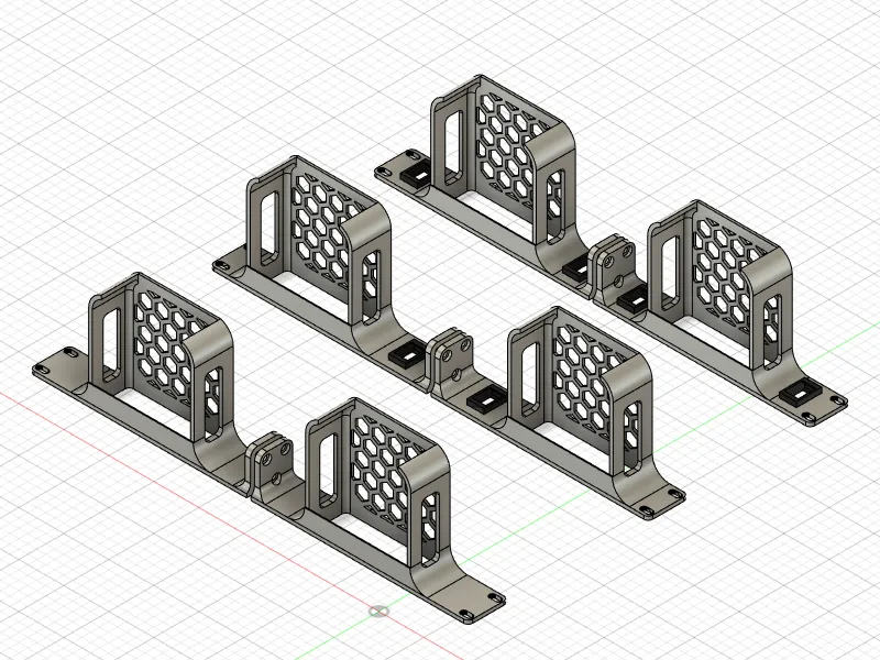 Bluetooth 5.3 Support de rack de 19 pouces pour UniFi Audio Port Hvid