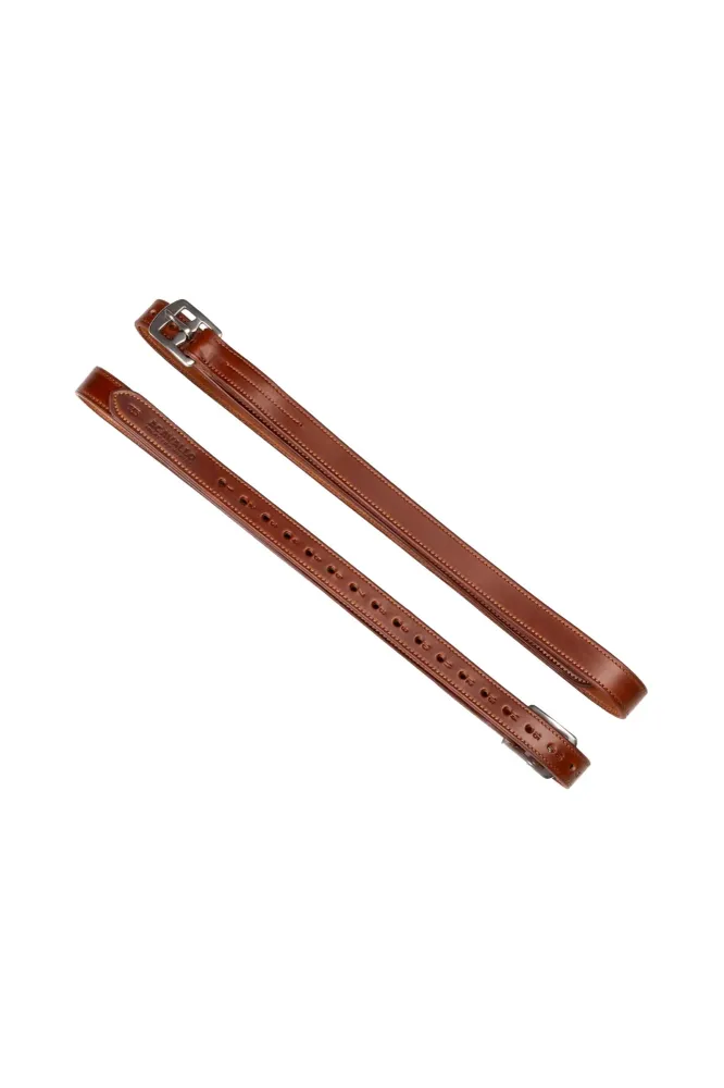 Wzmocnione puśliska z cielęcej skóry Cognac 160 cm