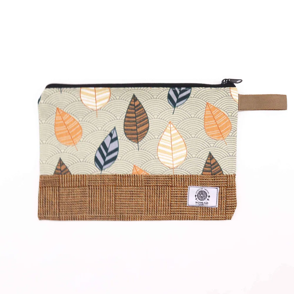 Velká toaletní taštička na make-up na cesty, různé tropické vzory 26x17cm