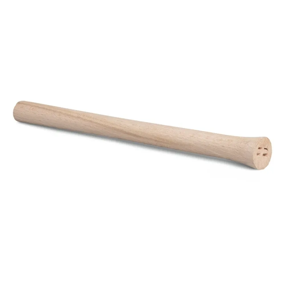 Nölle Profi Brush mason's hammer handle, 300 mm, ash, Rhenish shape | 1 piece