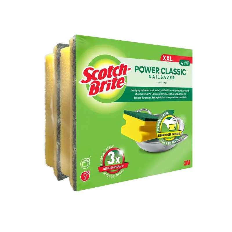 Scotch-Brite® Nadčasový Griffwamm XXL, 4 stycken per förpackning | Pack (1 bit)