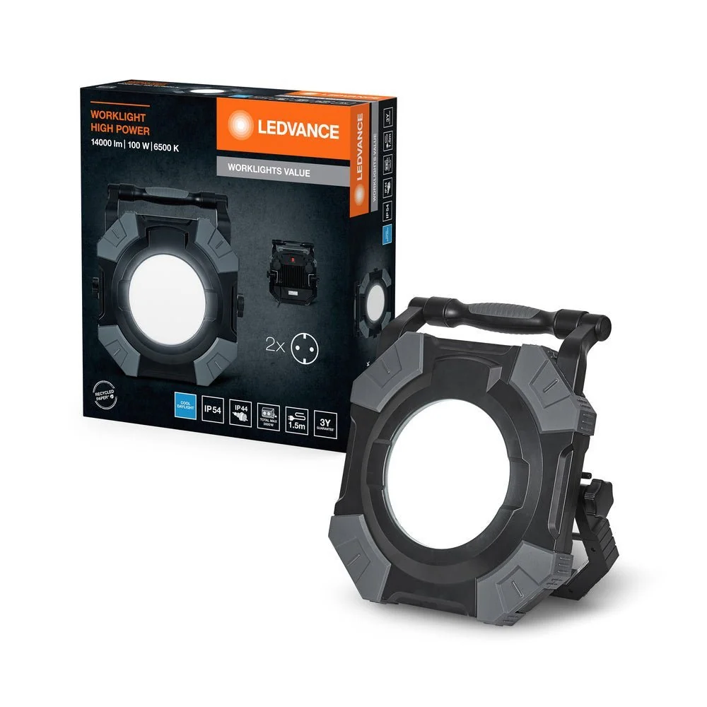 Pracovní svítidlo IP54 100 W WORKLIGHT, studená bílá