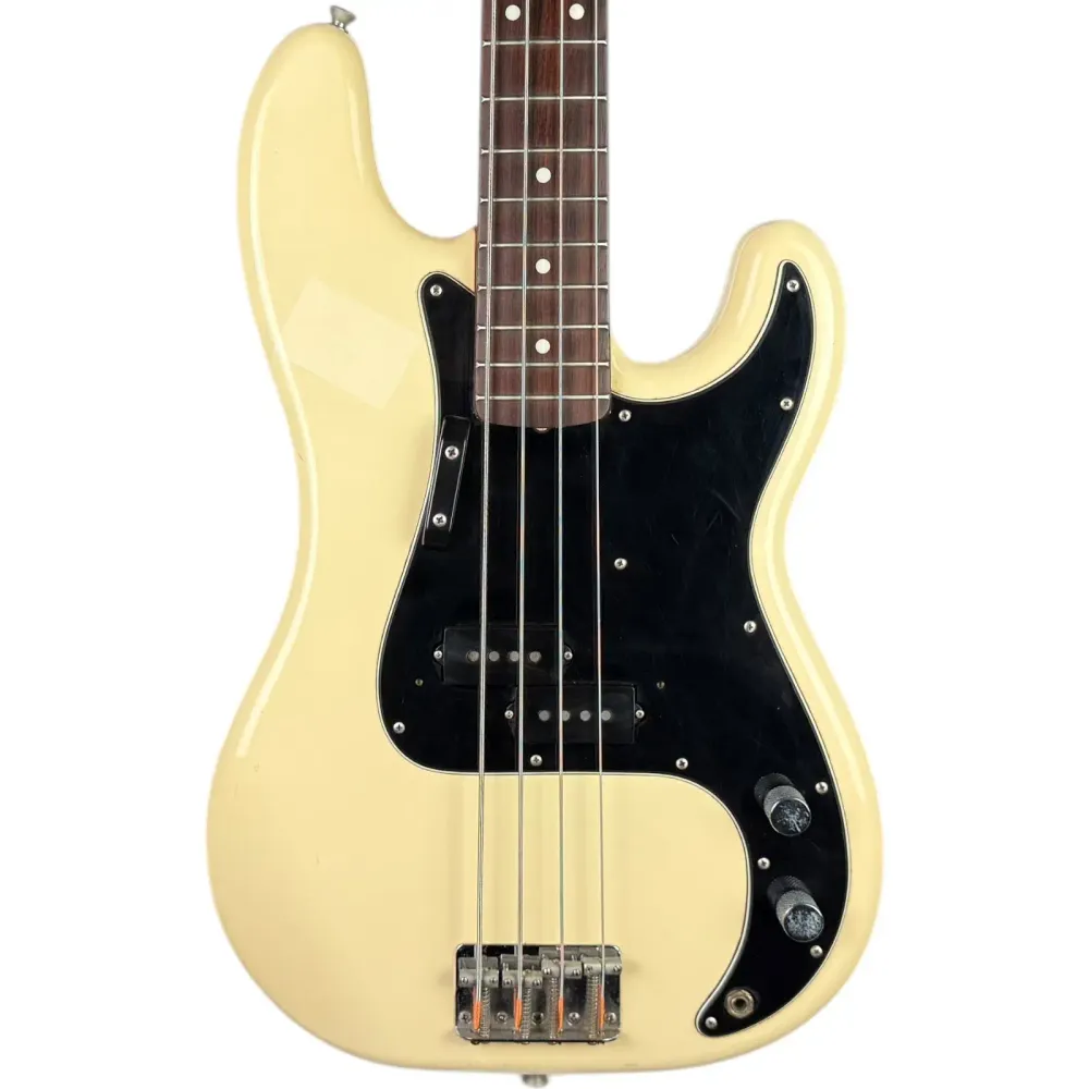 Fender Japan Precision Bass 1999-2002 - Vintage bílá