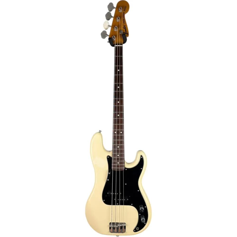 Fender Japan Precision Bass 1999-2002 - Vintage bílá