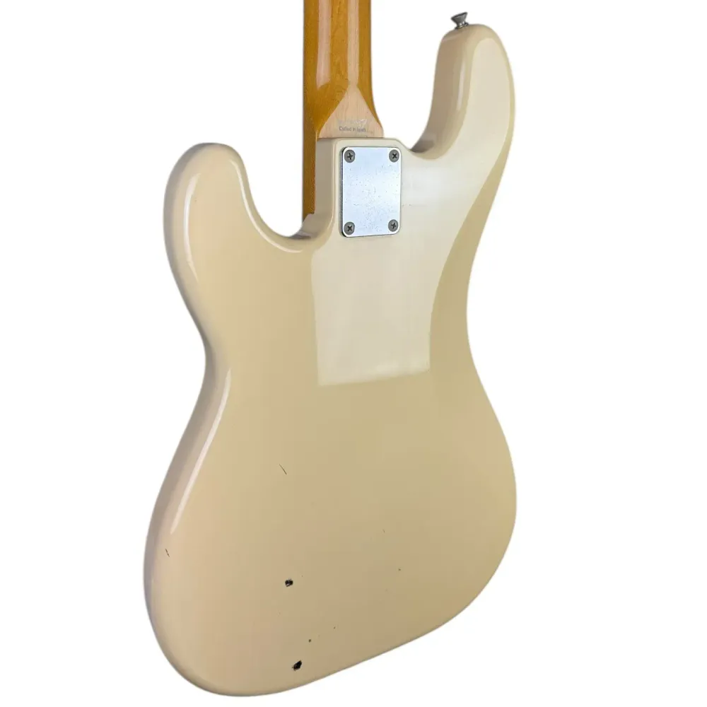 Fender Japan Precision Bass 1999-2002 - Vintage bílá