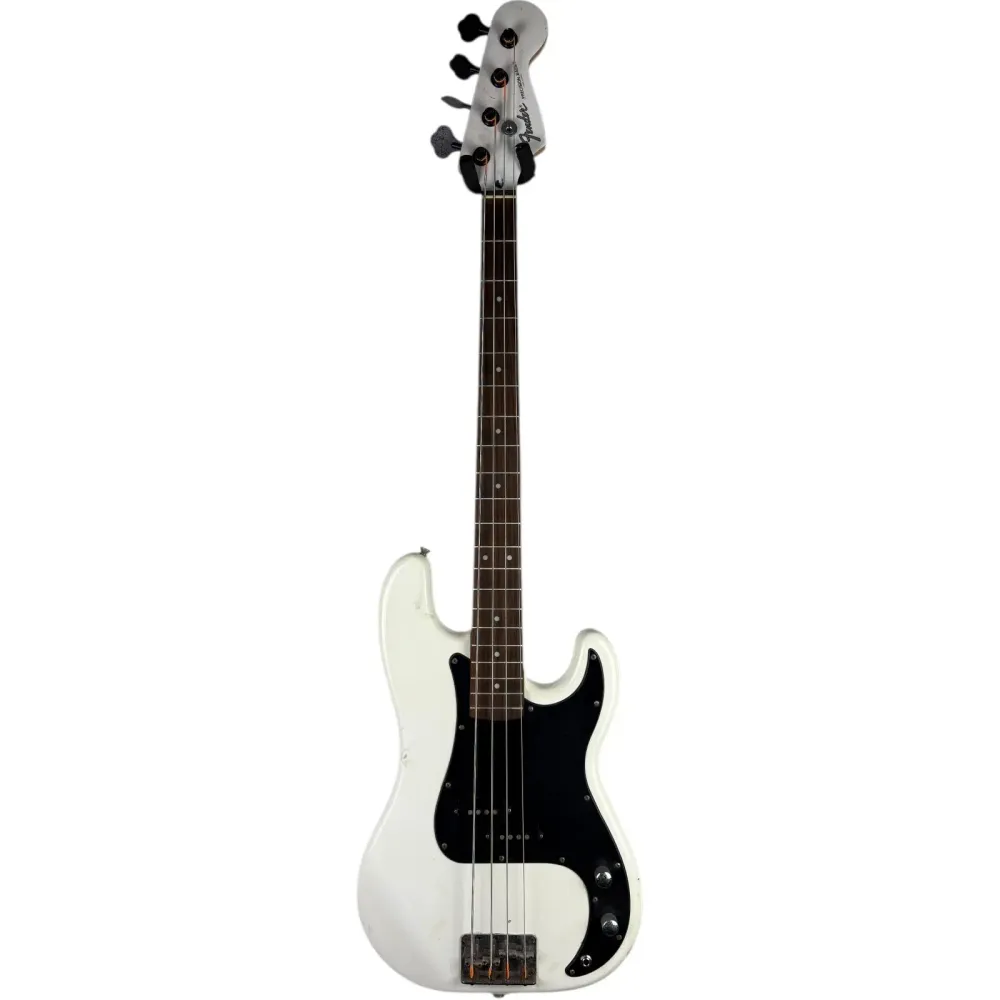 Fender Japan Precision Bass - Bílá