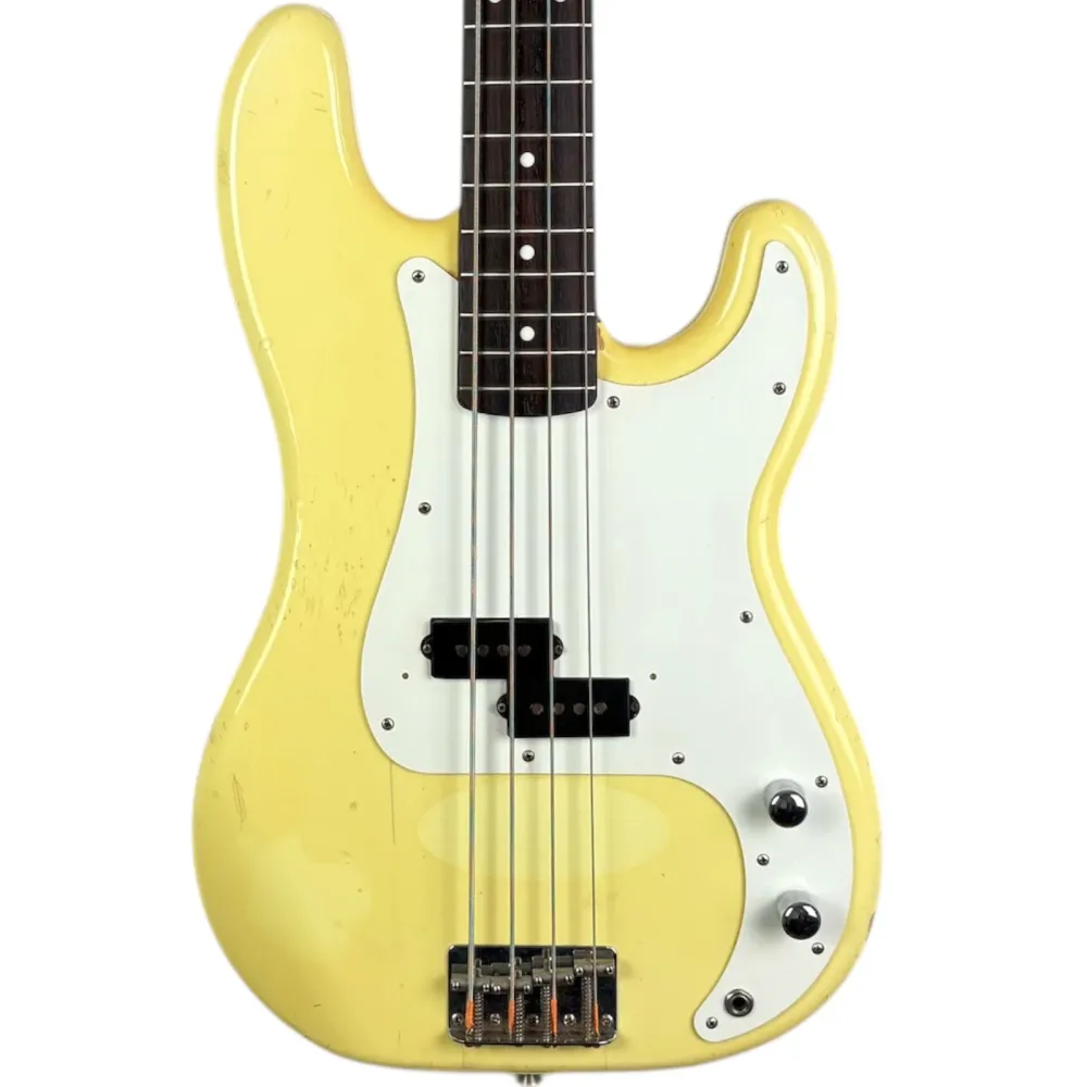 Fender Japan 57 Reissue Precision Bass 1997-2000 - Vintage bílá
