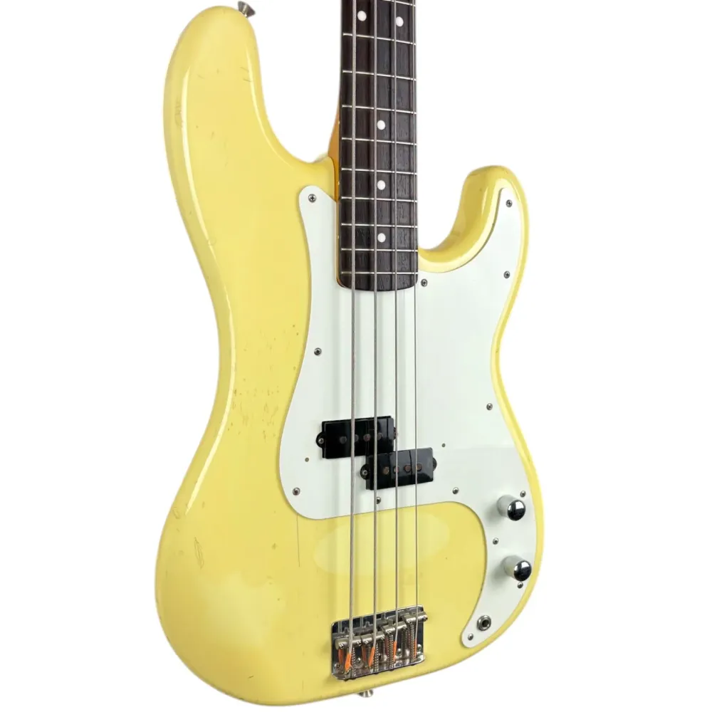 Fender Japan 57 Reissue Precision Bass 1997-2000 - Vintage bílá