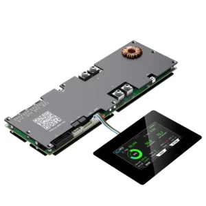 Baterie BMS s 4,3palcovým displejem, inteligentní aktivní BMS 8S–16S 200A 24V–48V Li-Ion/LiFePO4/LTO 2A vyvažovač energie...