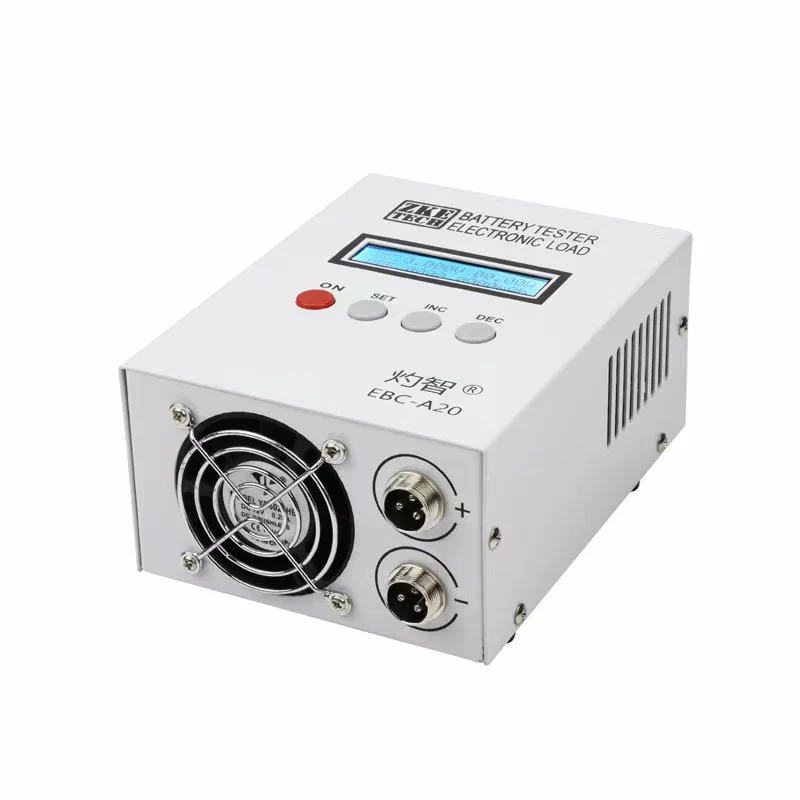 EBC-A20 tester baterií, 30 V, 20 , 85 W, tester kapacity Li-iontových baterií, 5 nabíjení, 20 vybíjení, podpora ovládání s...