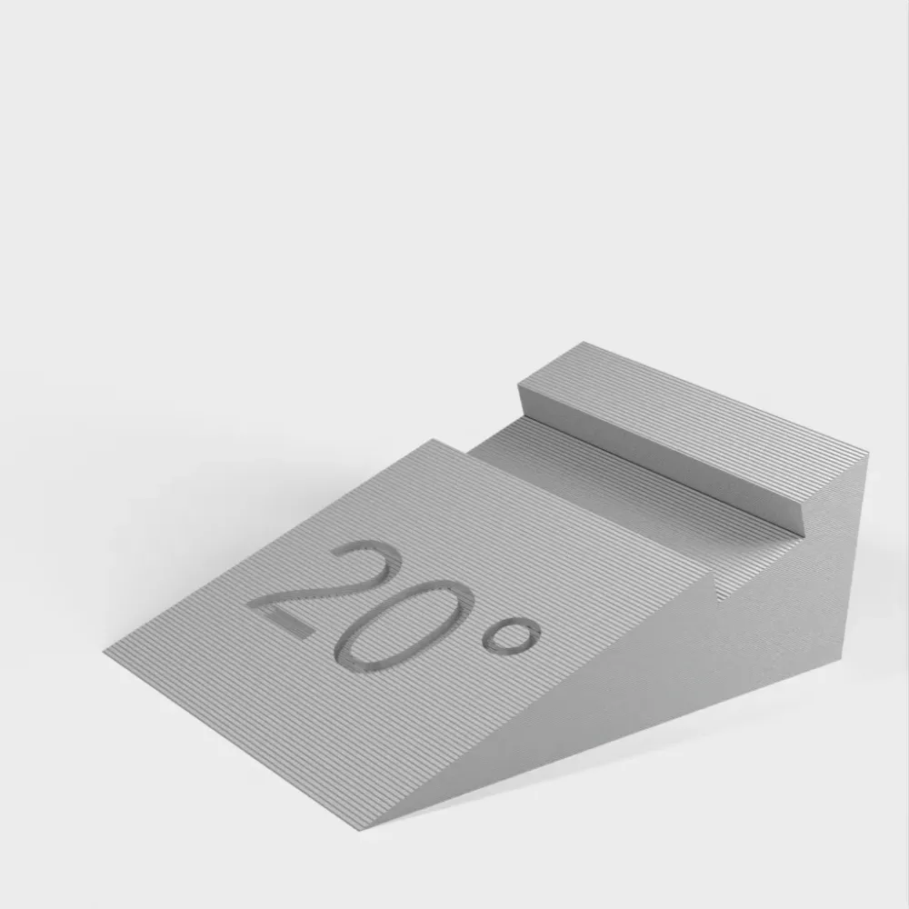 15° og 20° Vinkelguide til knivskærpning sten Hvid