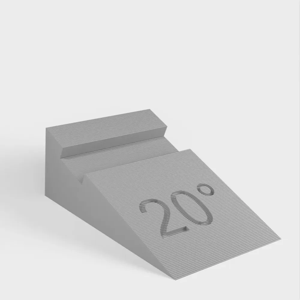 15° og 20° Vinkelguide til knivskærpning sten Hvid