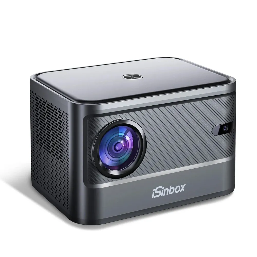 Projektor A40-C – přenosný LCD 4K UHD WiFi Bluetooth s automatickým ostřením iSinbox