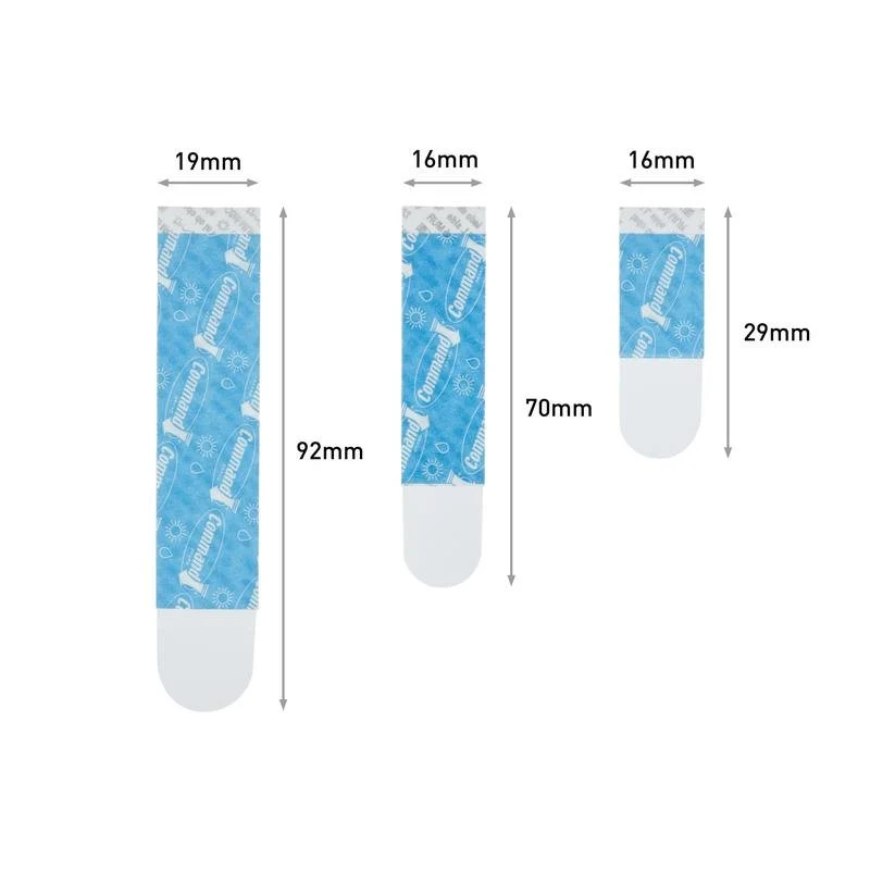 Multipack Command™ Strips, transparent 17200CLR | Packung (1 Stück)