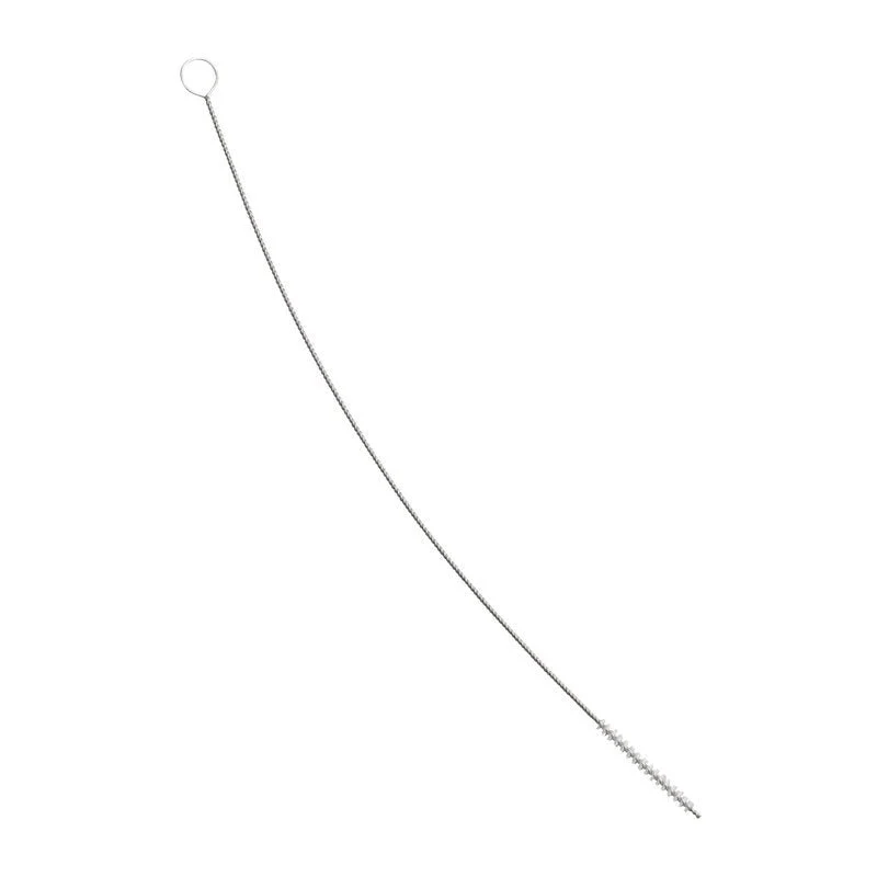 Slangbørste, PBT gennemsigtig Ø 0,20 mm hård, 350 x Ø5 x 50 mm