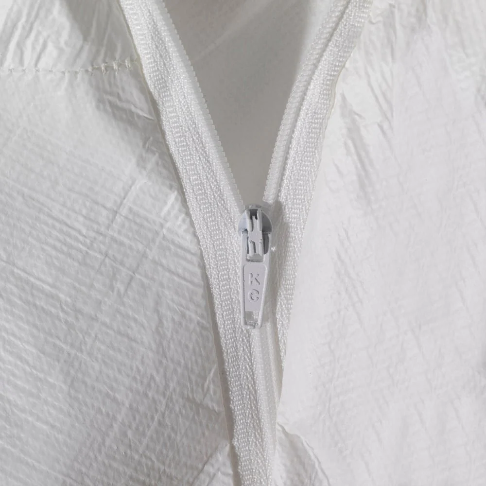 Kleenguard® A40 Protetive Suit contra líquidos e partículas - com capuz / branco (ISO 9001) L