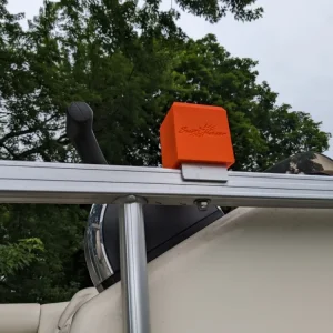 Ponton Båd Rail Bracket Cap - Beskyt Dit Bådudstyr | Chemical Resistant | Reusable Hvid