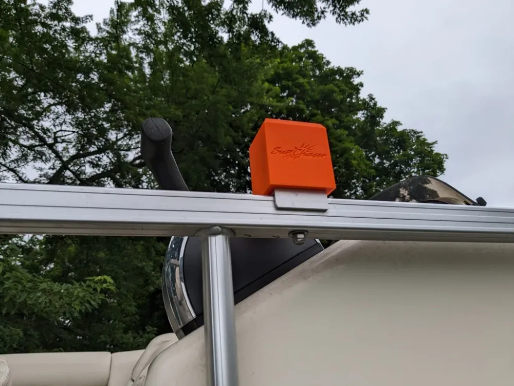 Ponton Båd Rail Bracket Cap - Beskyt Dit Bådudstyr | Chemical Resistant | Reusable Hvid