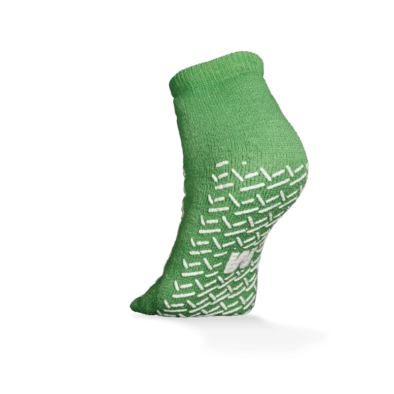 ECO-PLUS anti-slip disposable socks coated on both sides S