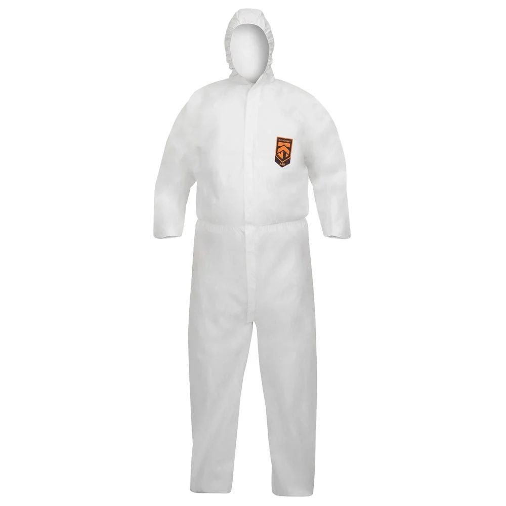 Kleenguard® KGA10 Breathable protective suit against particles - hood / white M
