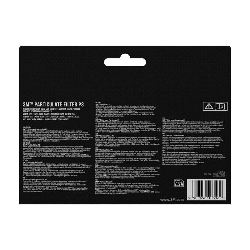 3M™ Partikelfilter 5925, P2, 10 Paar/Packung | Packung (1 Stück)