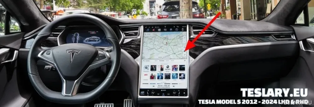 Tesla Model S/X Tempered Glass Screen Protector